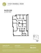 1710 N Randall Rd, Elgin, IL for lease Floor Plan- Image 1 of 1