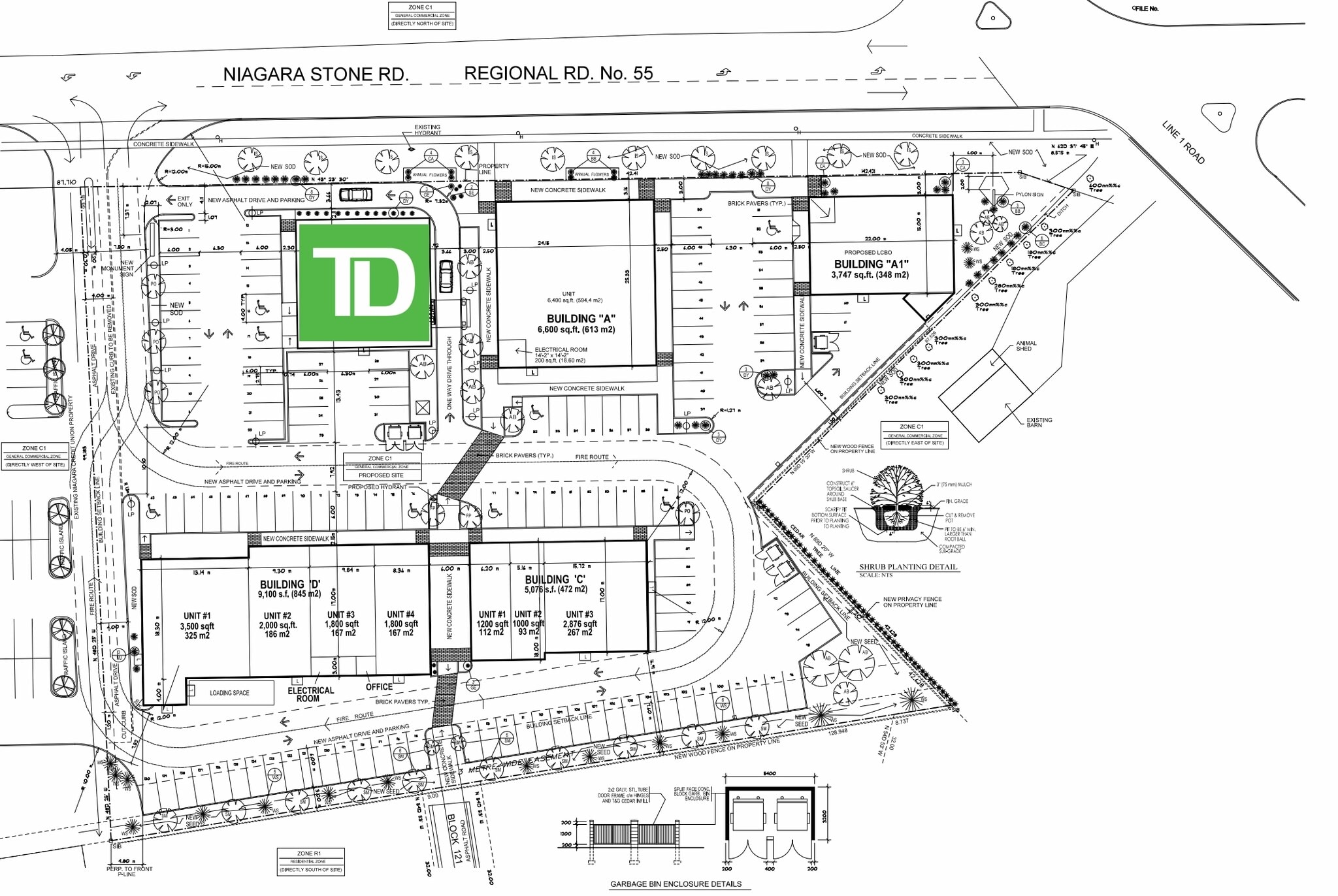 1585 Niagara Stone Rd, Niagara-On-The-Lake, ON à louer Plan de site- Image 1 de 1