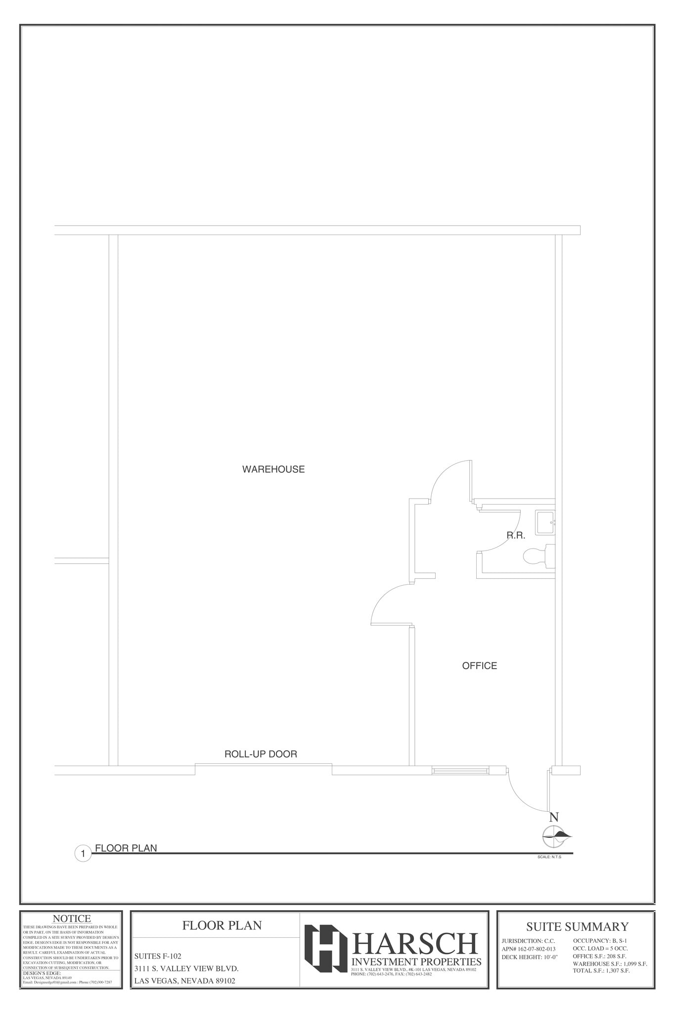 3111 S Valley View Blvd, Las Vegas, NV à louer Plan de site- Image 1 de 1