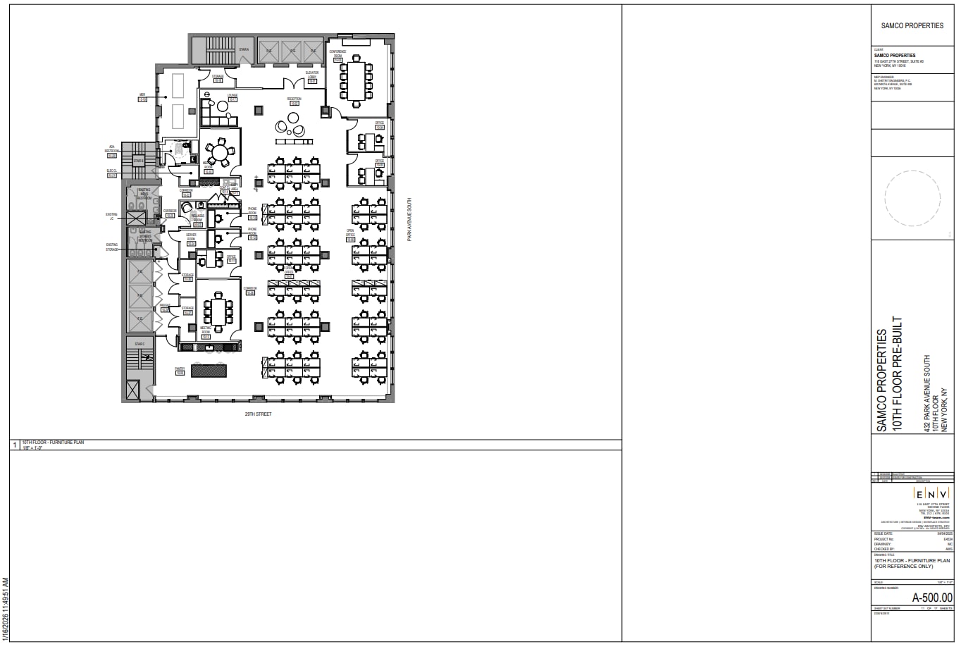 432 Park Ave S, New York, NY à louer Plan d’étage- Image 1 de 1