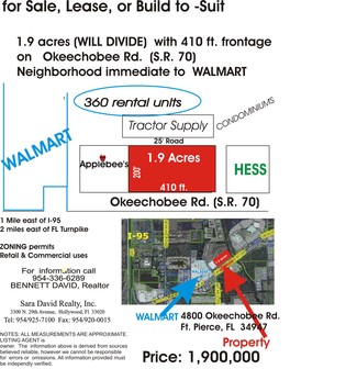 Plus de détails pour 4800 Okeechobee Rd, Fort Pierce, FL - Terrain à vendre