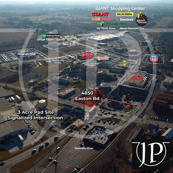 48-50 Easton Rd, Nazareth, PA à vendre - Photo du bâtiment - Image 1 de 23