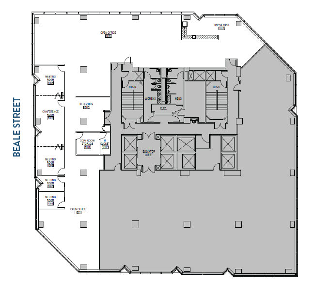 301 Howard St, San Francisco, CA for lease Floor Plan- Image 1 of 1