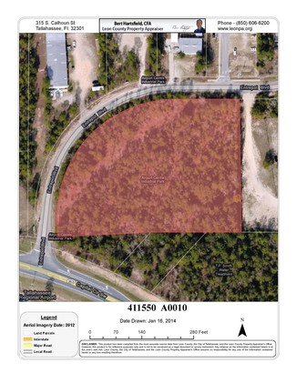 Plus de détails pour 4801 Entrepot Blvd, Tallahassee, FL - Terrain à vendre