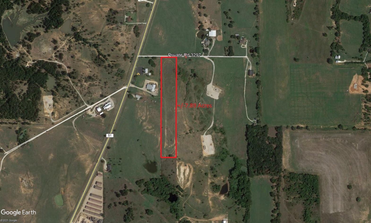 Private Road 3297, Decatur, TX for sale Aerial- Image 1 of 1