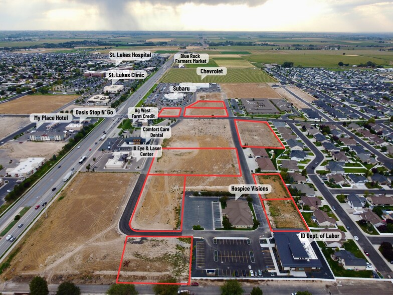 1717-1727 Park View Dr, Twin Falls, ID à vendre - Photo du bâtiment - Image 2 de 6