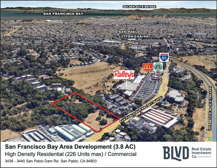 3436-3440 San Pablo Dam Rd, San Pablo, CA à vendre - Photo du bâtiment - Image 2 de 12
