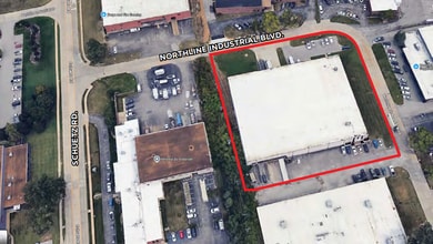 2441-2445 Northline Industrial Blvd, Maryland Heights, MO - AÉRIEN Vue de la carte