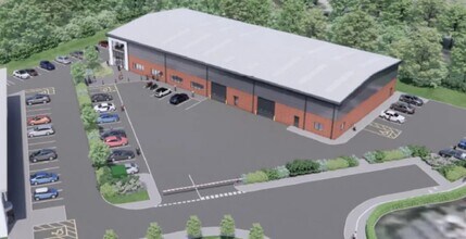 Sperry Way, Stonehouse, GLS - AERIAL  map view