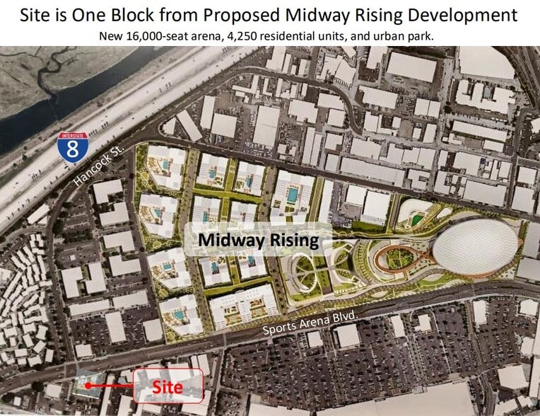 3777 Sports Arena Blvd, San Diego, CA for lease - Aerial - Image 3 of 5