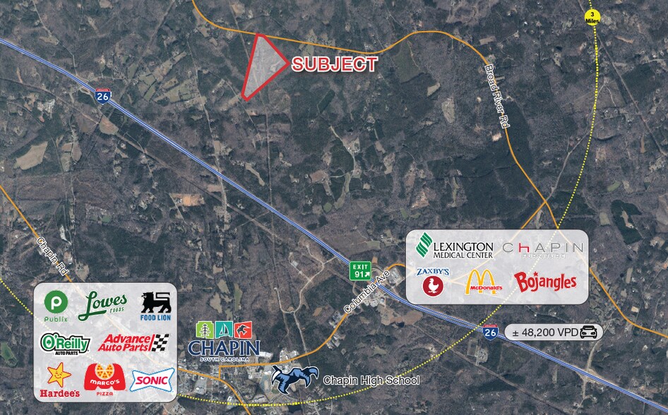 US Highway 176, Chapin, SC for sale - Building Photo - Image 2 of 3