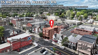 More details for 35 Belvidere St, Nazareth, PA - Retail for Sale