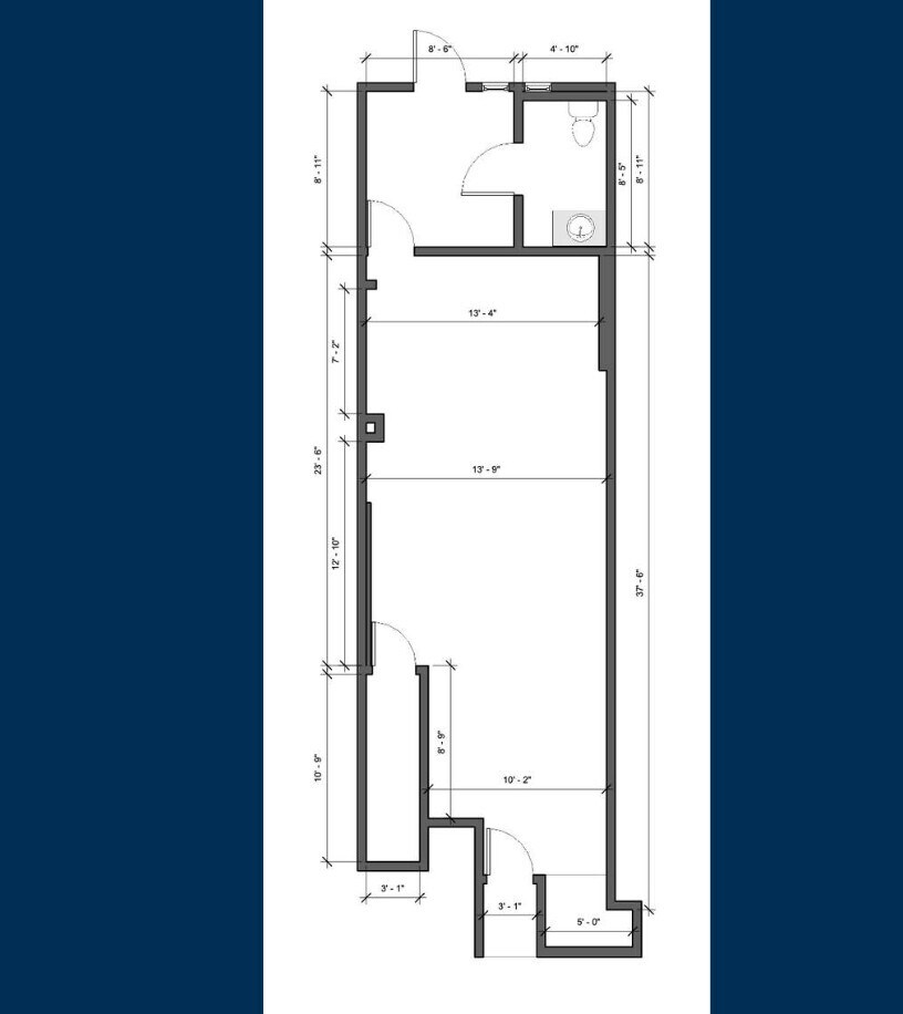 7952 1/2 W 3rd St, Los Angeles, CA for lease Floor Plan- Image 1 of 1