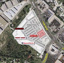 7012-7084 Bandera Rd, San Antonio, TX - AERIAL  map view