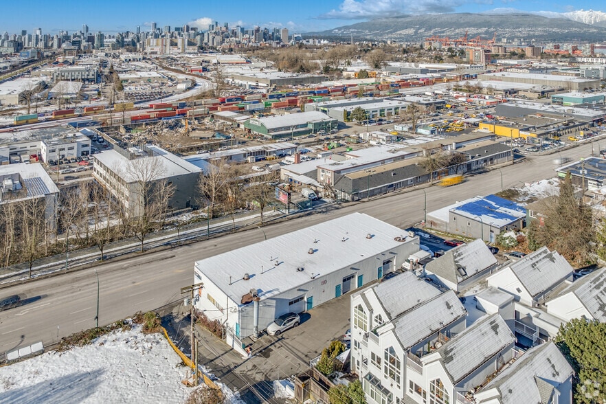 1606 Clark Dr, Vancouver, BC for lease - Aerial - Image 2 of 4