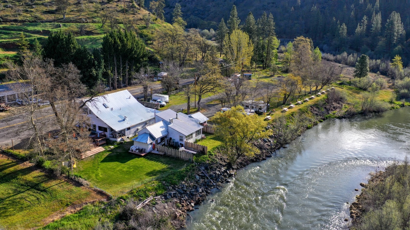 17736 Highway 96, Klamath River, CA for sale Aerial- Image 1 of 1