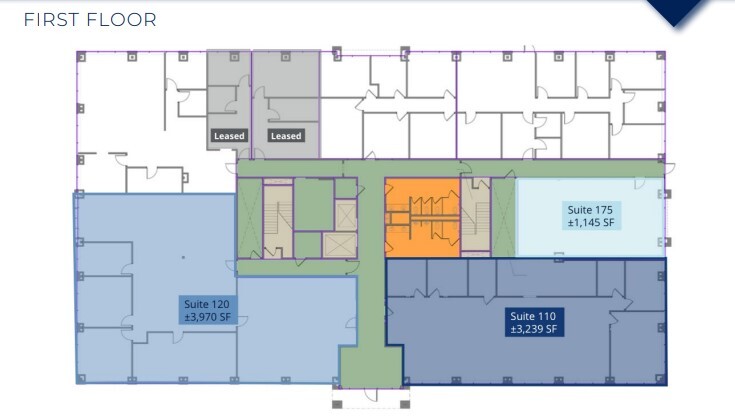 107 Westpark Blvd, Columbia, SC for lease - Floor Plan - Image 2 of 3