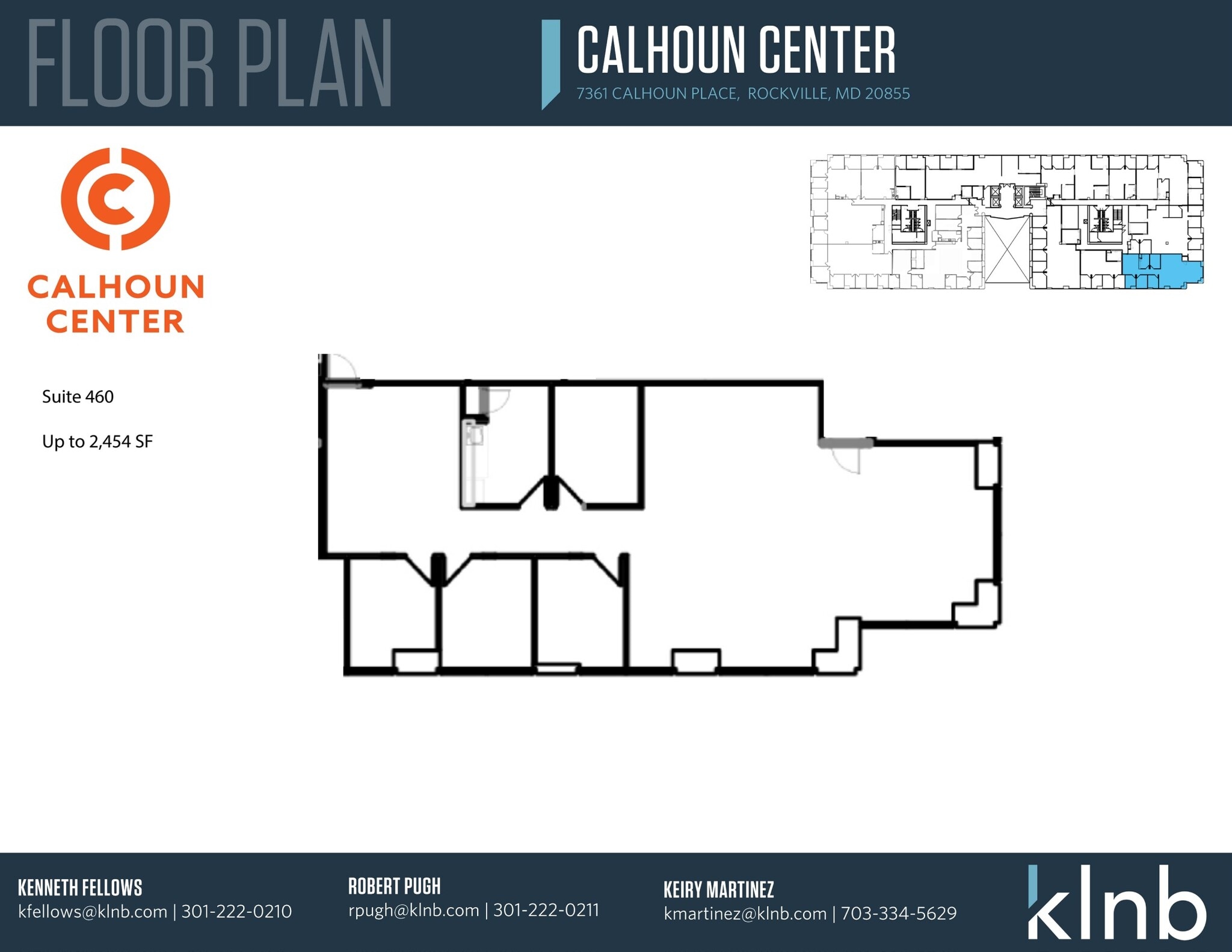 7361 Calhoun Pl, Rockville, MD à louer Plan d’étage- Image 1 de 1