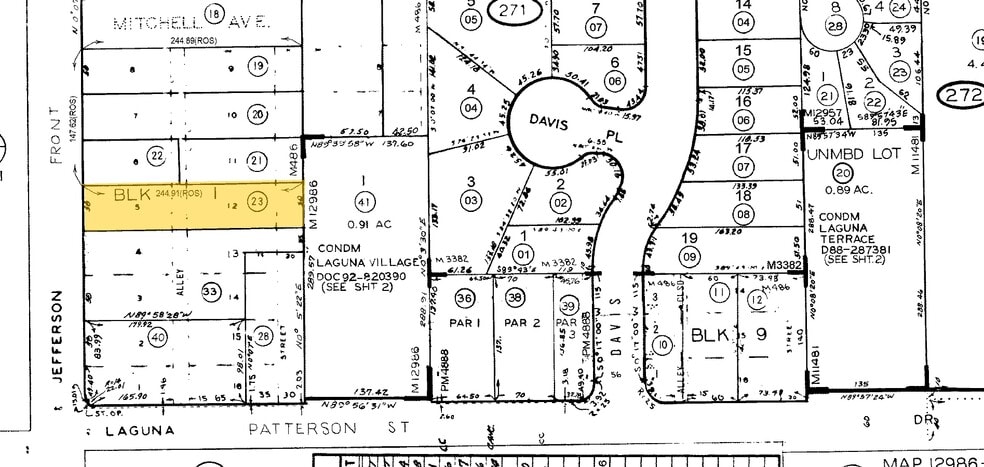 2652 Jefferson St, Carlsbad, CA à vendre - Plan cadastral - Image 2 de 38