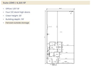 2355 Pecan Ct, Haltom City, TX for lease Floor Plan- Image 1 of 1