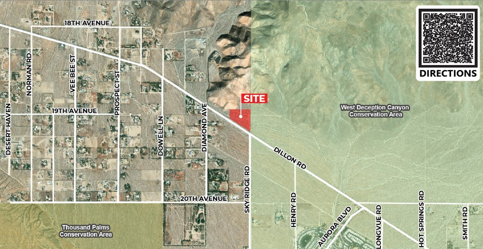 Dillon Rd, Sky Valley, CA à vendre - Photo du bâtiment - Image 2 de 3