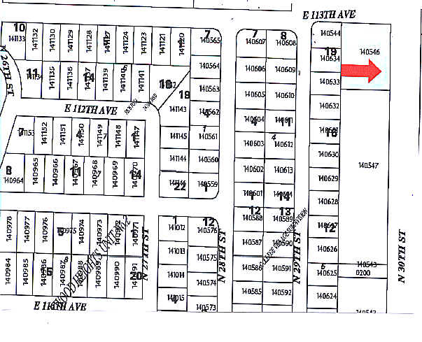 11210 N 30th St, Tampa, FL à vendre - Plan cadastral - Image 1 de 1