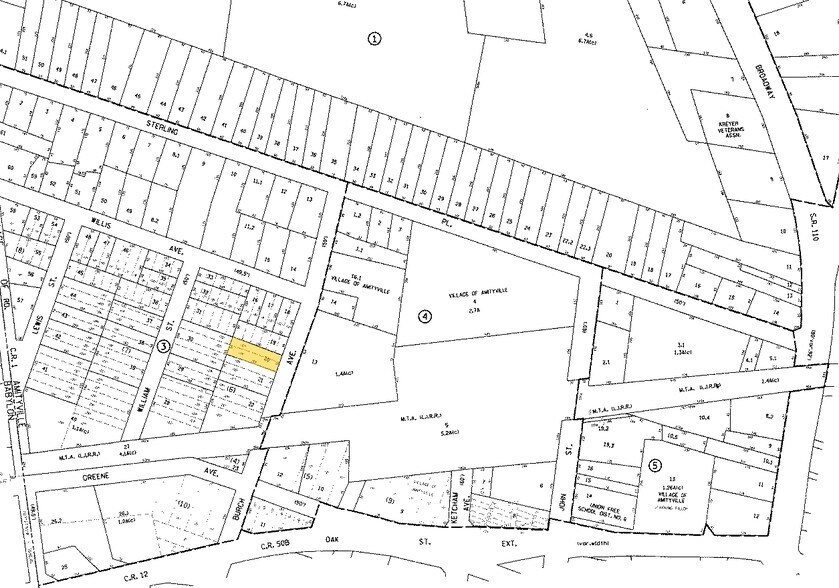 349-355 Broadway, Amityville, NY à vendre - Plan cadastral - Image 2 de 11