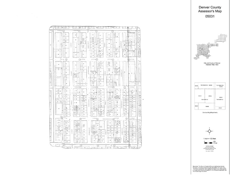 600-616 E Colfax Ave, Denver, CO à vendre - Plan cadastral - Image 1 de 1