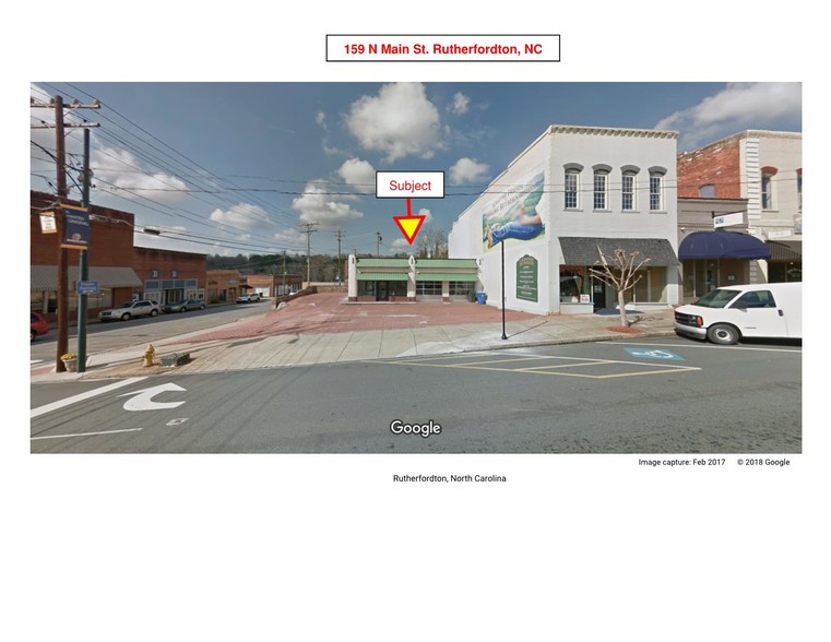 159 N Main St, Rutherfordton, NC for sale - Building Photo - Image 1 of 1