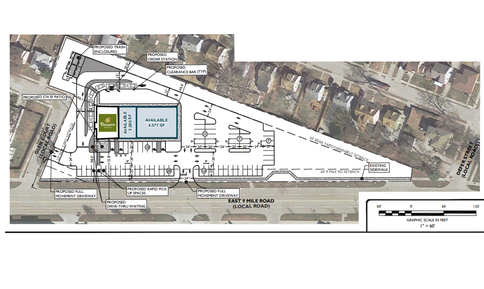 22601 E 9 Mile Rd, Saint Clair Shores, MI à louer - Plan de site - Image 2 de 2