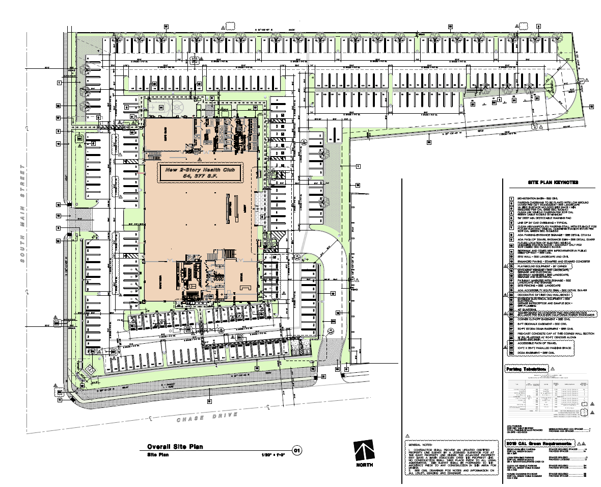 2895 S Main St, Corona, CA à louer Plan de site- Image 1 de 2