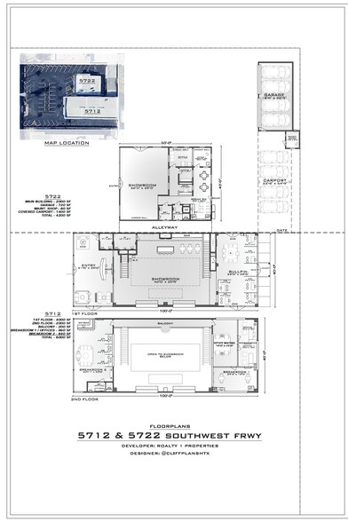 5722 Southwest Fwy, Houston, TX à louer - Plan d’étage - Image 3 de 14