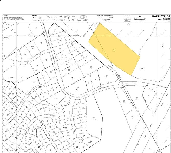 4305 Hamilton Mill Rd, Buford, GA for lease - Plat Map - Image 3 of 7