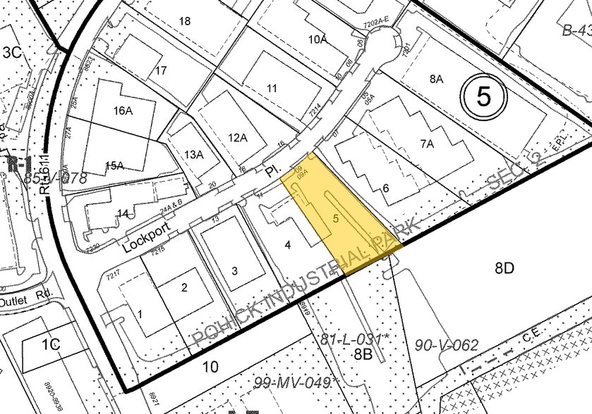 7209 Lockport Pl, Lorton, VA for lease - Plat Map - Image 2 of 5
