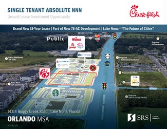 Plus de détails pour 14314 Boggy Creek Rd, Orlando, FL - Commerce de détail à vendre