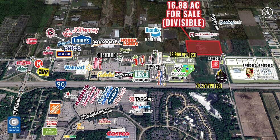 Jaycox Rd, Avon, OH à vendre - Aérien - Image 2 de 5