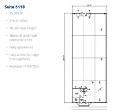 5029-5047 Martin Luther King Fwy, Fort Worth, TX à louer Plan d’étage- Image 1 de 1