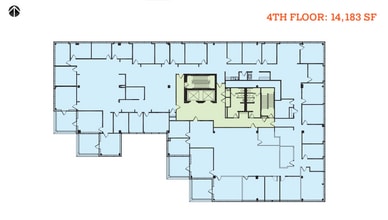 100 S Brentwood Blvd, Clayton, MO for lease Floor Plan- Image 1 of 1