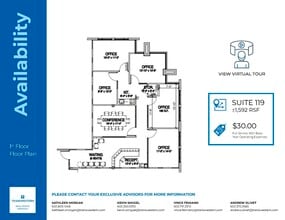 3715 W Anthem Way, Anthem, AZ for lease Floor Plan- Image 2 of 2