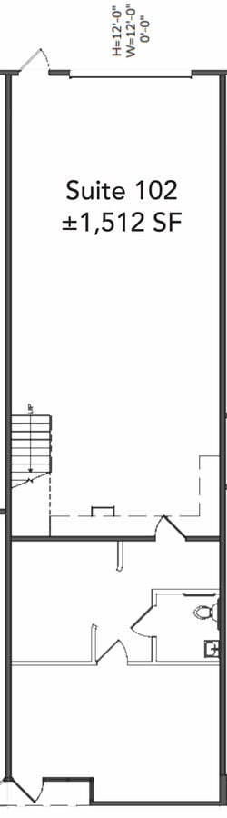 27640 Commerce Center Dr, Temecula, CA 92590 - Unit 102 -  - Floor Plan - Image 1 of 1