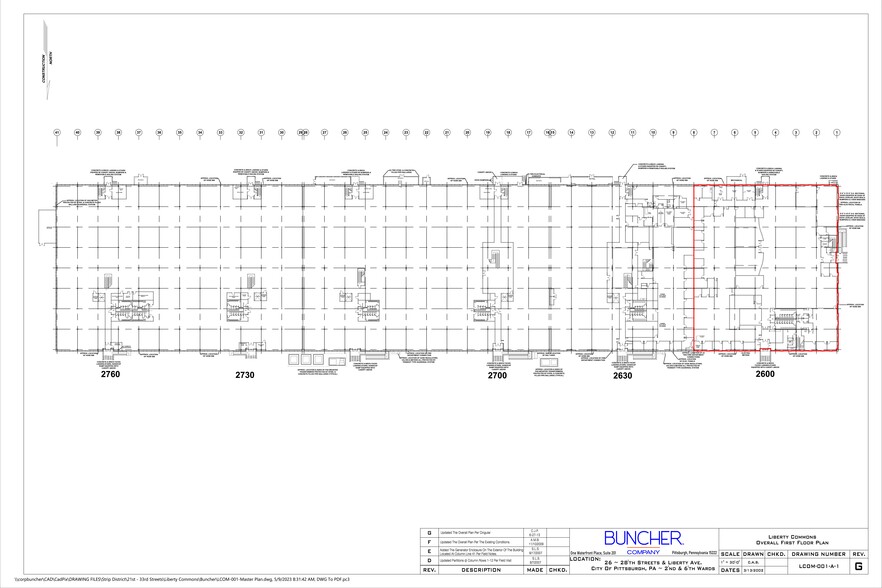 2600-2800 Liberty Ave, Pittsburgh, PA à louer - Plan de site - Image 1 de 5