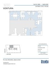 16000 Ventura Blvd, Encino, CA for lease Floor Plan- Image 2 of 2