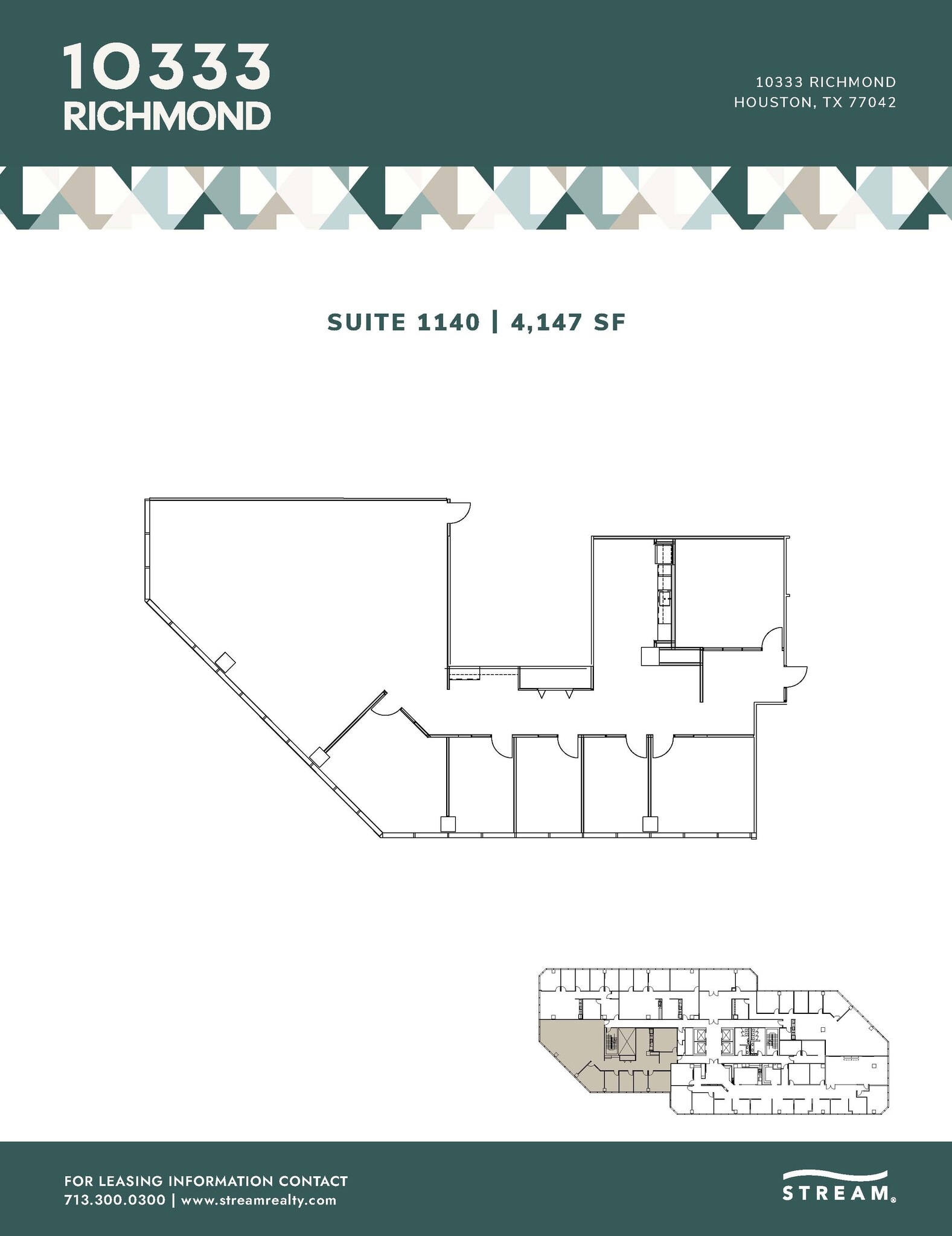 10333 Richmond Ave, Houston, TX for lease Floor Plan- Image 1 of 1