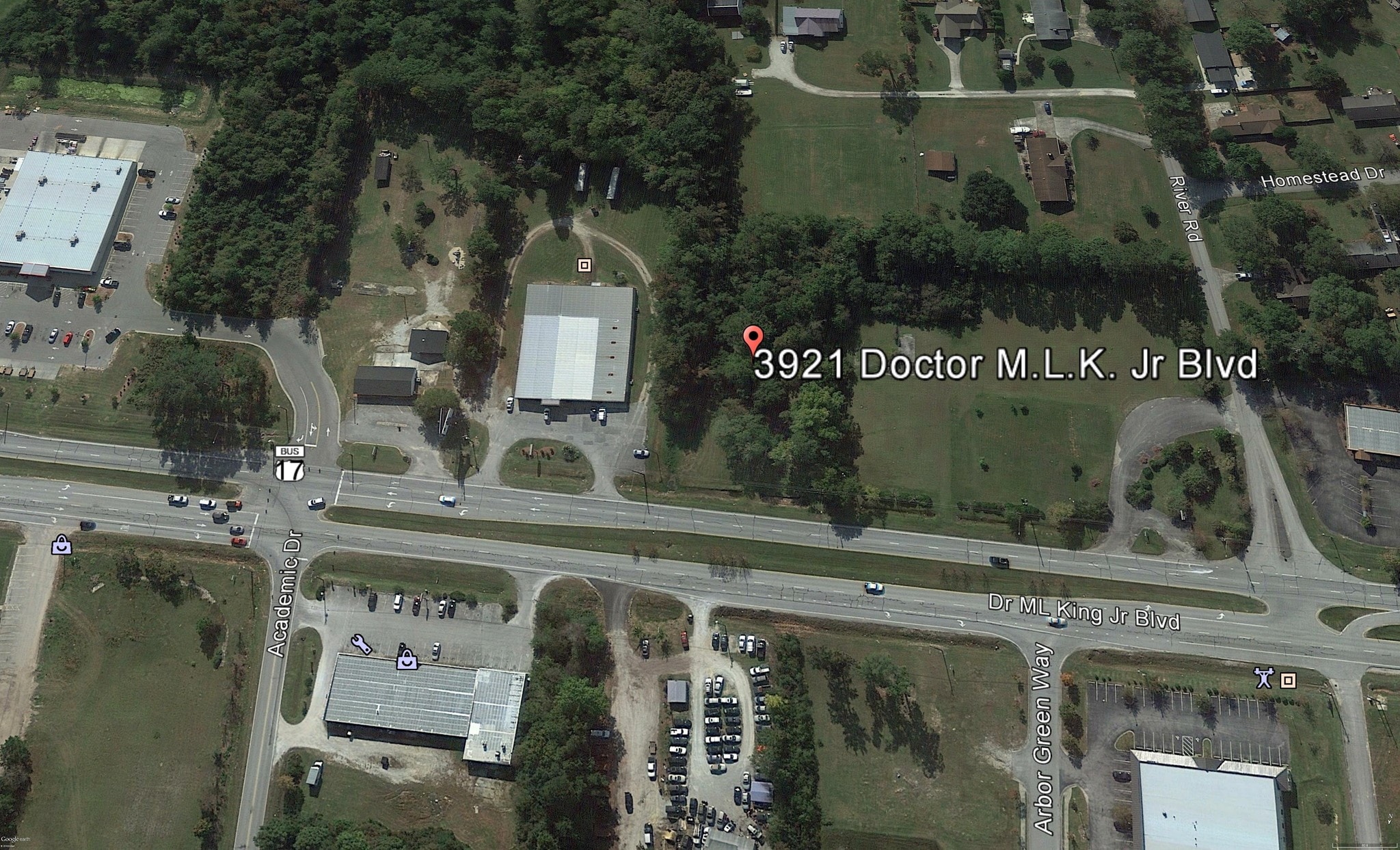 3921 M L King Jr Blvd, New Bern, NC à vendre Photo du bâtiment- Image 1 de 2