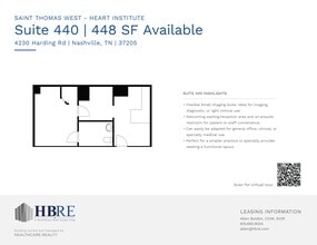 4230 Harding Rd, Nashville, TN à louer Plan de site- Image 1 de 1