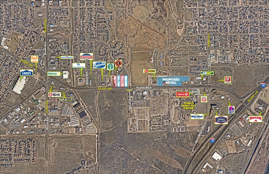 Pueblo Blvd, Pueblo, CO à louer - Photo du bâtiment - Image 2 de 2