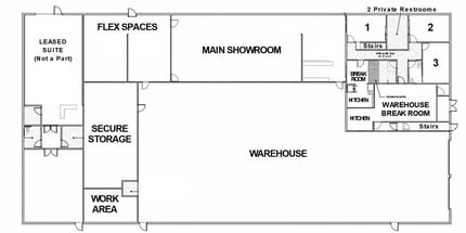 1775 E University Dr, Tempe, AZ for lease Floor Plan- Image 1 of 3