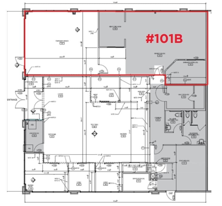12080 Nordel Way, Surrey, BC à louer Plan d’étage- Image 1 de 2