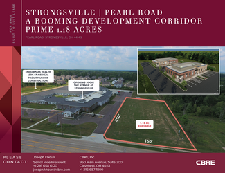 Plus de détails pour 18938 Pearl Rd, Strongsville, OH - Terrain à vendre