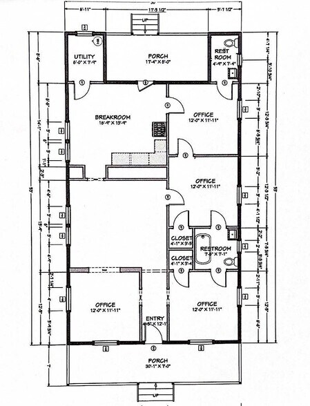 53 W 9th St, Tracy, CA à louer - Plan d’étage - Image 2 de 12